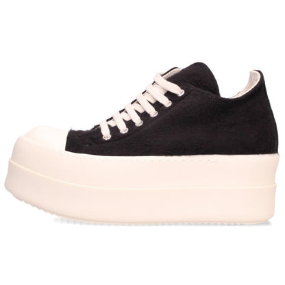 DRKSHDW DOUBLE BUMPER LOW SNEAKS Black White Size 38.5
