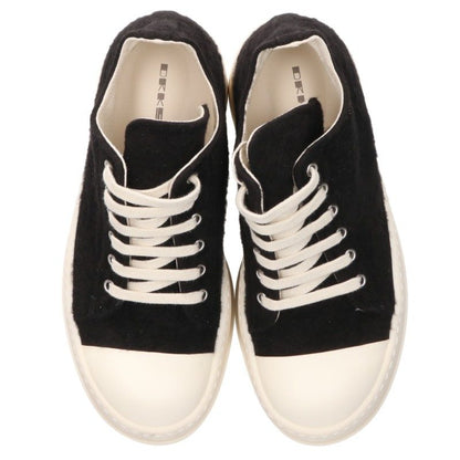 DRKSHDW DOUBLE BUMPER LOW SNEAKS Black White Size 38.5