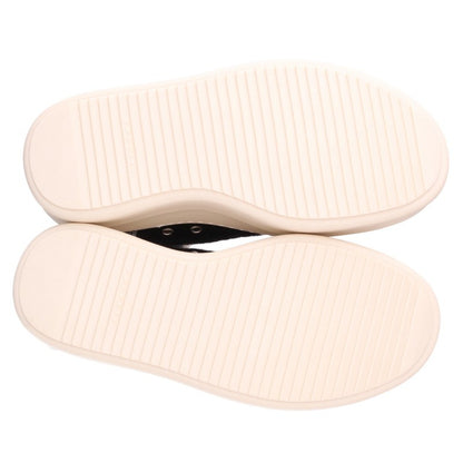 DRKSHDW DOUBLE BUMPER SNEAKS Canvas Black White Size 38