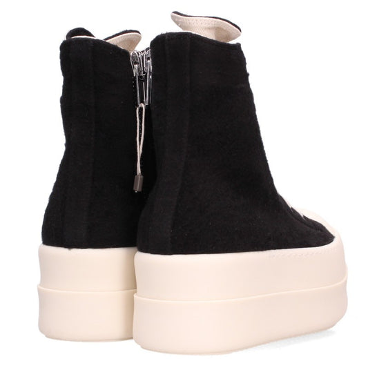 DRKSHDW DOUBLE BUMPER SNEAKS Canvas Black White Size 36