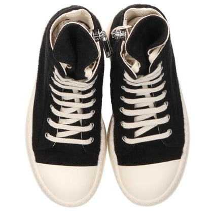 DRKSHDW DOUBLE BUMPER SNEAKS Canvas Black White Size 36