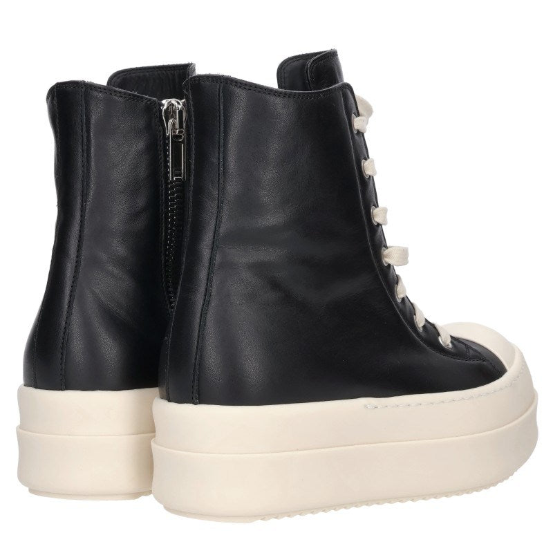 Rick Owens MEGA BUMPER SNEAK Low-Top Black White Size 37