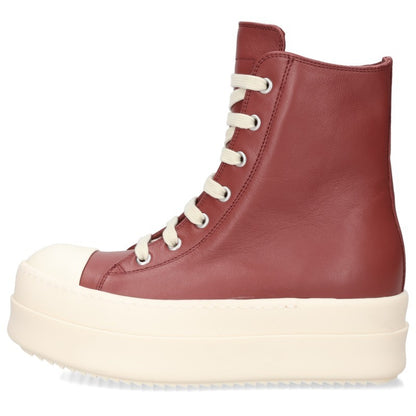 Rick Owens Mega Bumper Leather High-Top Sneakers Size 36