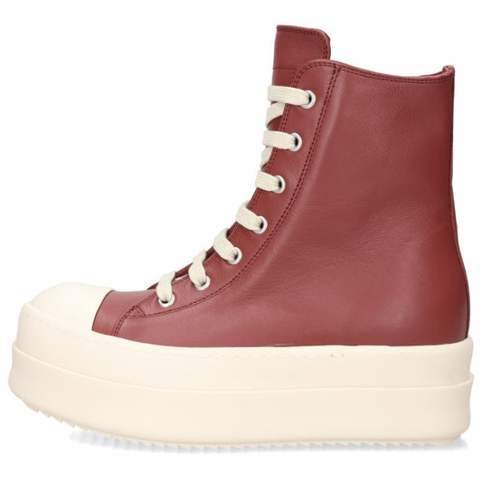 Rick Owens Mega Bumper Leather High-Top Sneakers Size 36