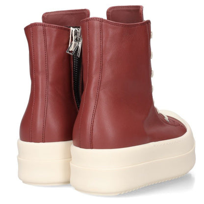 Rick Owens Mega Bumper Leather High-Top Sneakers Size 36