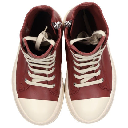 Rick Owens Mega Bumper Leather High-Top Sneakers Size 36