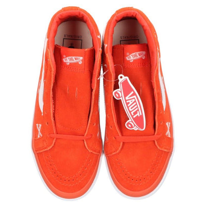 VANS x WTAPS Og Sk8-Hi Lx Bone Sneakers Orange Size 23CM