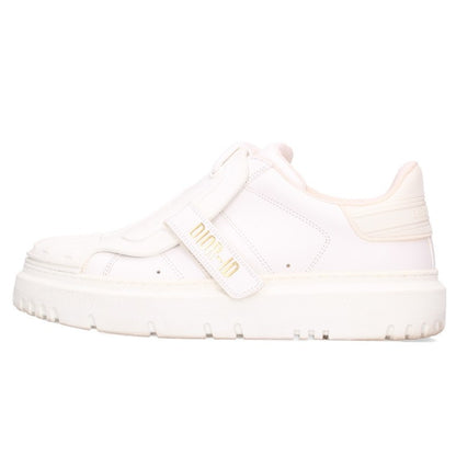 Christian Dior Logo Strap Sneakers White Size 37