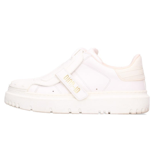 Christian Dior Logo Strap Sneakers White Size 37
