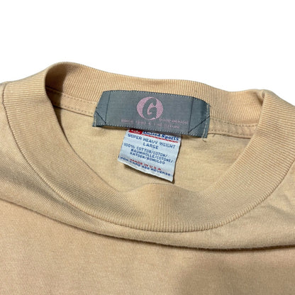 Japanese Brand GOODENOUGHUK Hand Graphic T-Shirt Size LARGE