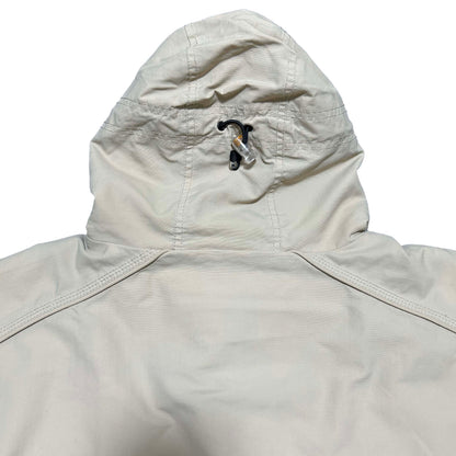 OAKLEY SOFTWARE 2000s Nylon Technical Parka Ivory Size XXL
