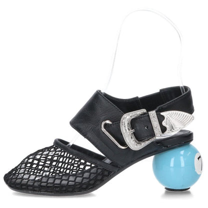 Maison MIHARA YASUHIRO 08FW Billiard Sandals Black Size 36