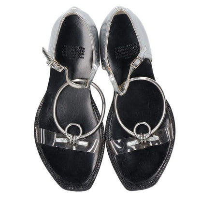 Maison Margiela Black Ring Hardware Sandals Size 37