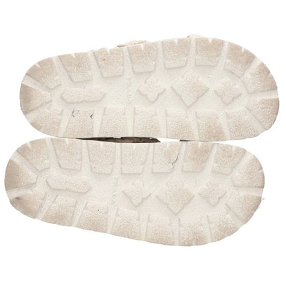 Prada Nappa Leather Beige Sandals Size 36