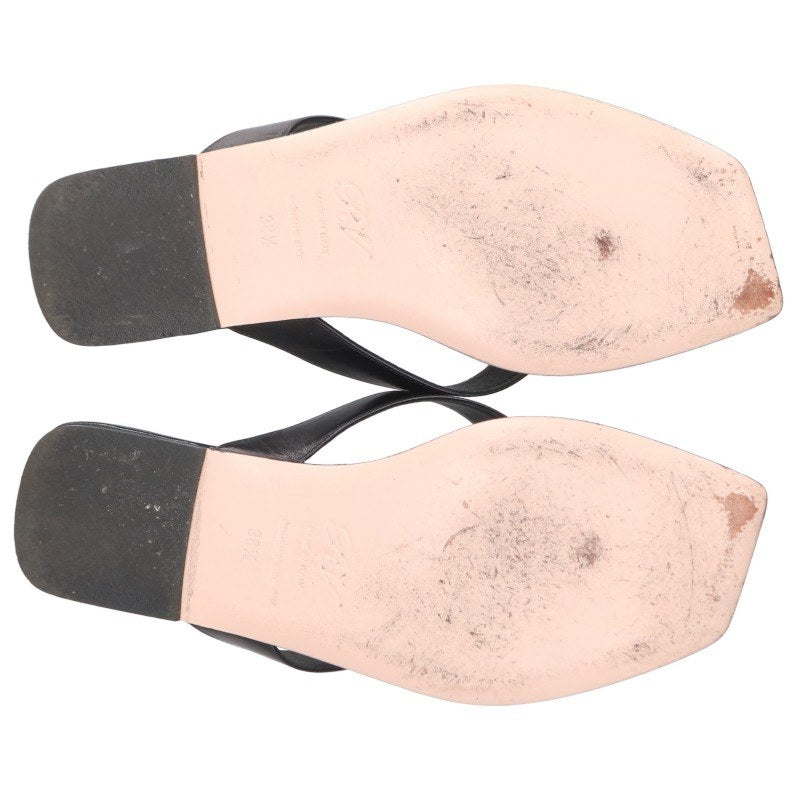 Roger Vivier Crystal Sandals Black/Clear Size 38.5
