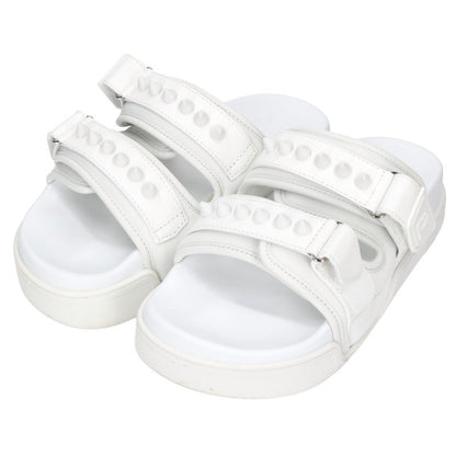 Christian Louboutin DADDY POOL FLAT Sandals White Size 35