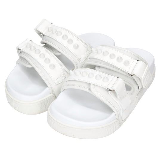 Christian Louboutin DADDY POOL FLAT Sandals White Size 35