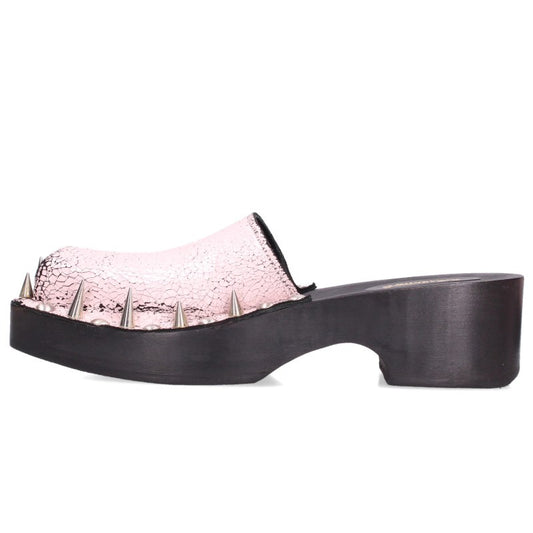 ACNE STUDIOS FN-WN-SHOE000743 Studded Pink Black Size 38
