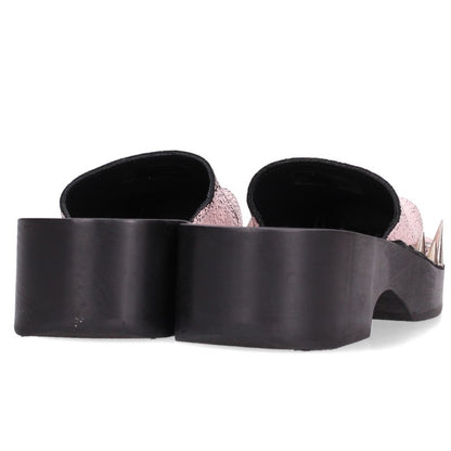 ACNE STUDIOS FN-WN-SHOE000743 Studded Pink Black Size 38