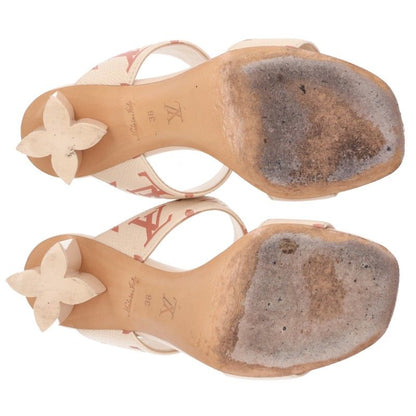 LOUISVUITTON MA1222 Monogram Mule Off-White Pink Size 36