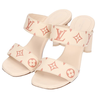 LOUISVUITTON MA1222 Monogram Mule Off-White Pink Size 36