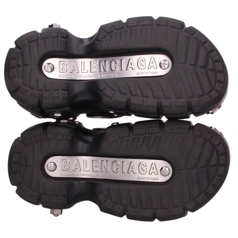 Balenciaga Hardcrocs Sandal x Crocs Black Size 36