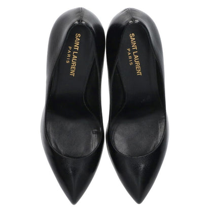 Saint Laurent Paris Black Pointed Toe Pumps Size 38