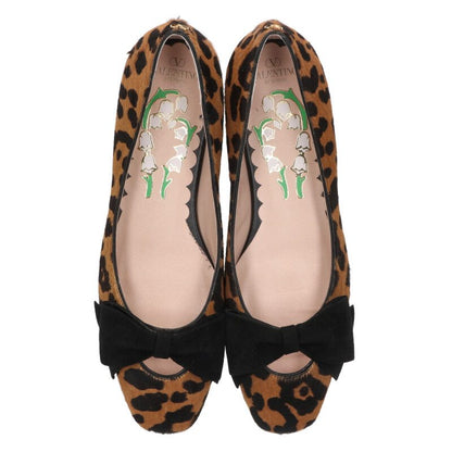Vintage Valentino Garavani Leopard Calf Hair Pumps Size 38
