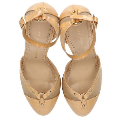 Charlotte Olympia Beige Patent Pumps Size 35