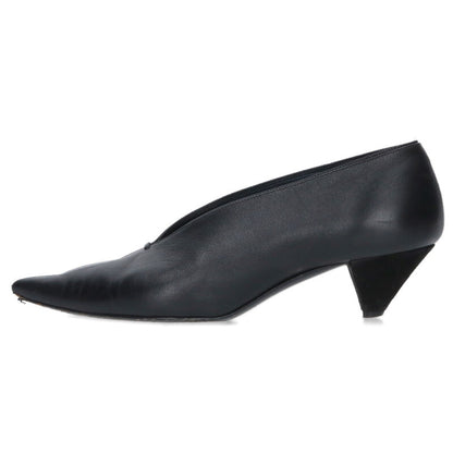Celine Black Phoebe Era Leather Pumps Size 35