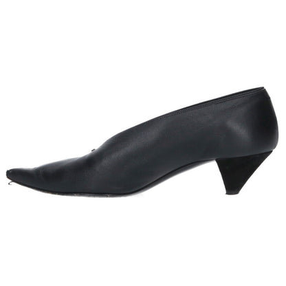 Celine Black Phoebe Era Leather Pumps Size 35