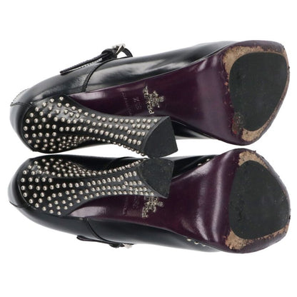 Prada Studded Leather Pumps Multi Size 35.5