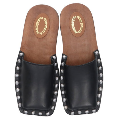 Acne Studios Zarwood Clog Mules Black Brown Size 38