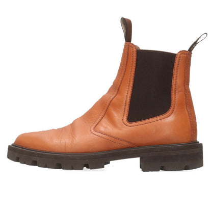 Celine Marguerite Side Gore Chelsea Boots Brown Size 38.5