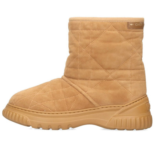 Dior Frost Ankle Boots Beige Size 37