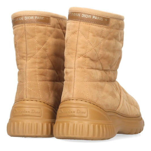 Dior Frost Ankle Boots Beige Size 37