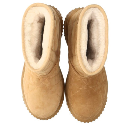 Dior Frost Ankle Boots Beige Size 37