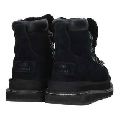 Sacai UGG Hiker Black Boots Size 36/22CM