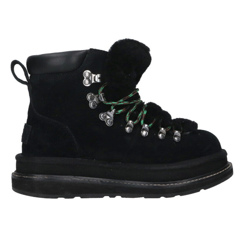 Sacai UGG Hiker Black Boots Size 36/22CM