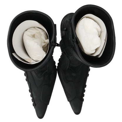 Balenciaga BIKER BOOTIE Black Boots Size 37