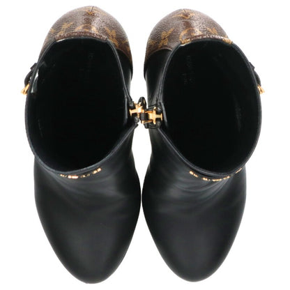 Louis Vuitton Afterglow Line Monogram Heel Boots Size 37