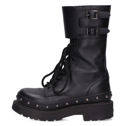 Dior Black Calfskin Boots Size 36.5