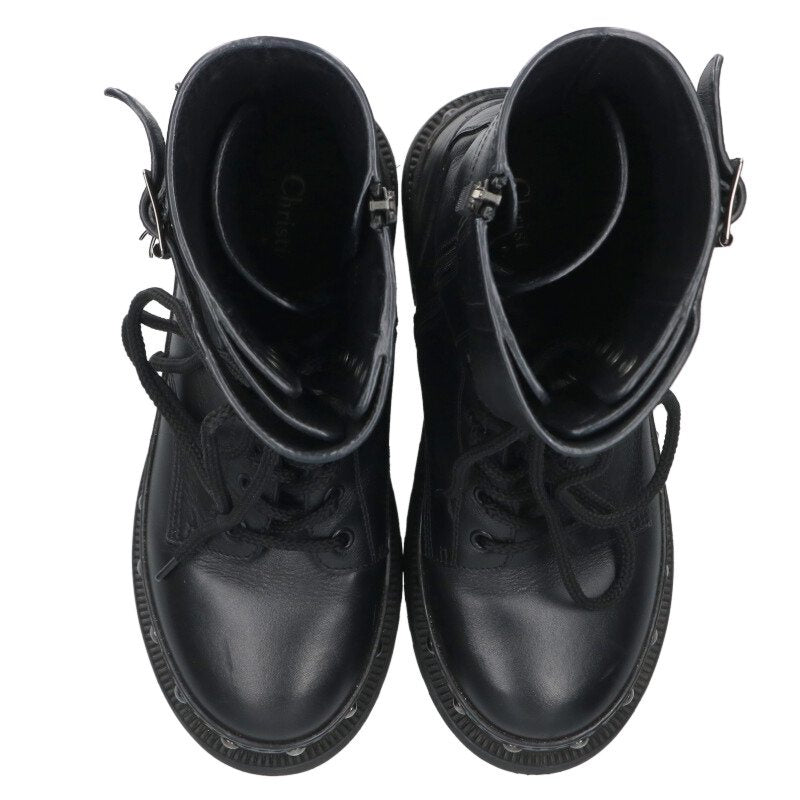 Dior Black Calfskin Boots Size 36.5
