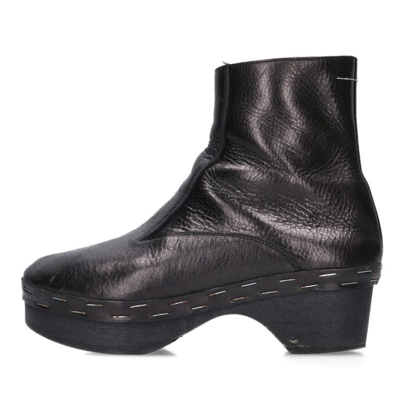 Maison Margiela Black Side Zip Boots Size 37