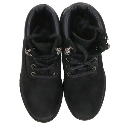 Chrome Hearts x Timberland Dagger Cross Black Silver Size 7M