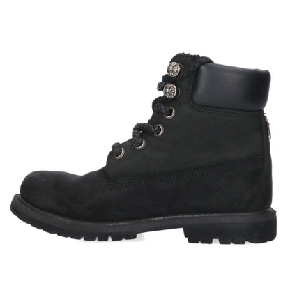 Chrome Hearts x Timberland Dagger Cross Black Silver Size 7M