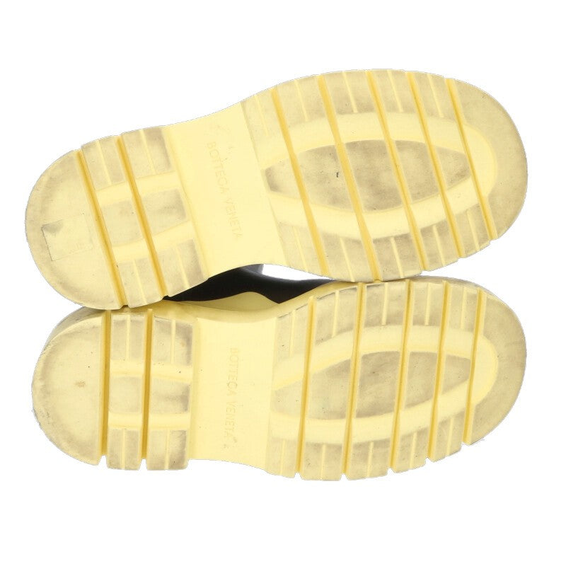 Bottega Veneta Black & Yellow Tire Boots Size 36