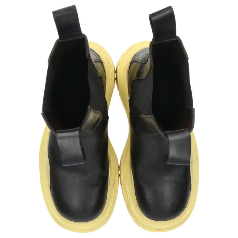 Bottega Veneta Black & Yellow Tire Boots Size 36