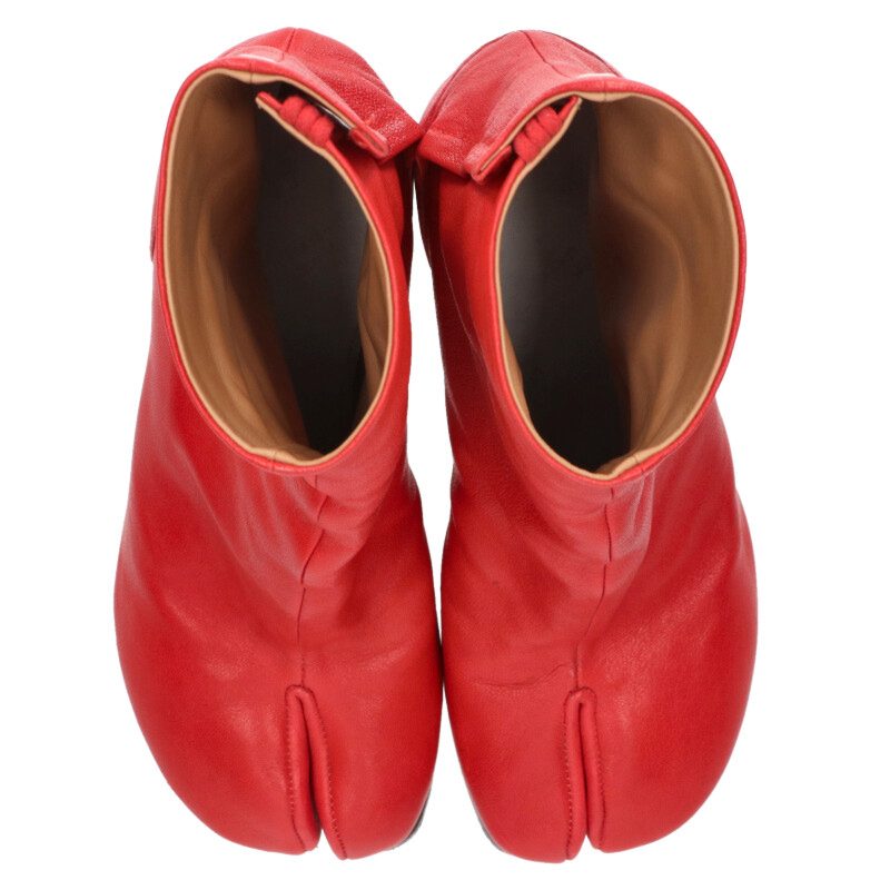 Maison Margiela Red TABI BOOT Boots Size 37