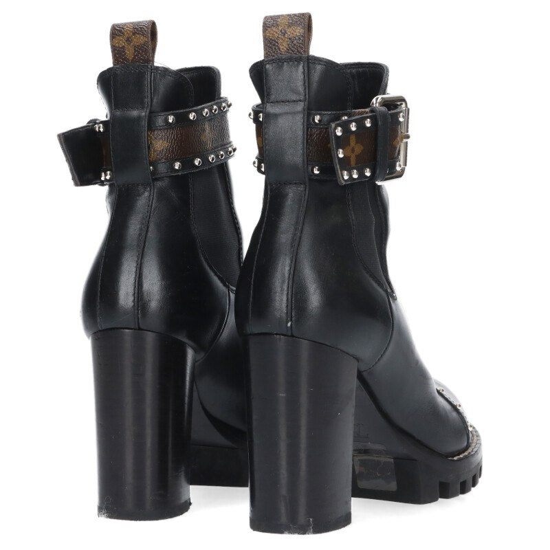 Louis Vuitton Startrail Line Studded Heel Boots Size 35.5